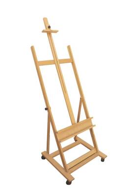 Karin Square-Legged 250 cm Beech Wood Workshop Easel - 1