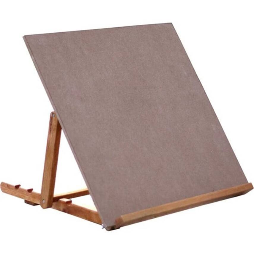 Karin Square-Legged Desktop Durable 5-Level Watercolor Easel - 1