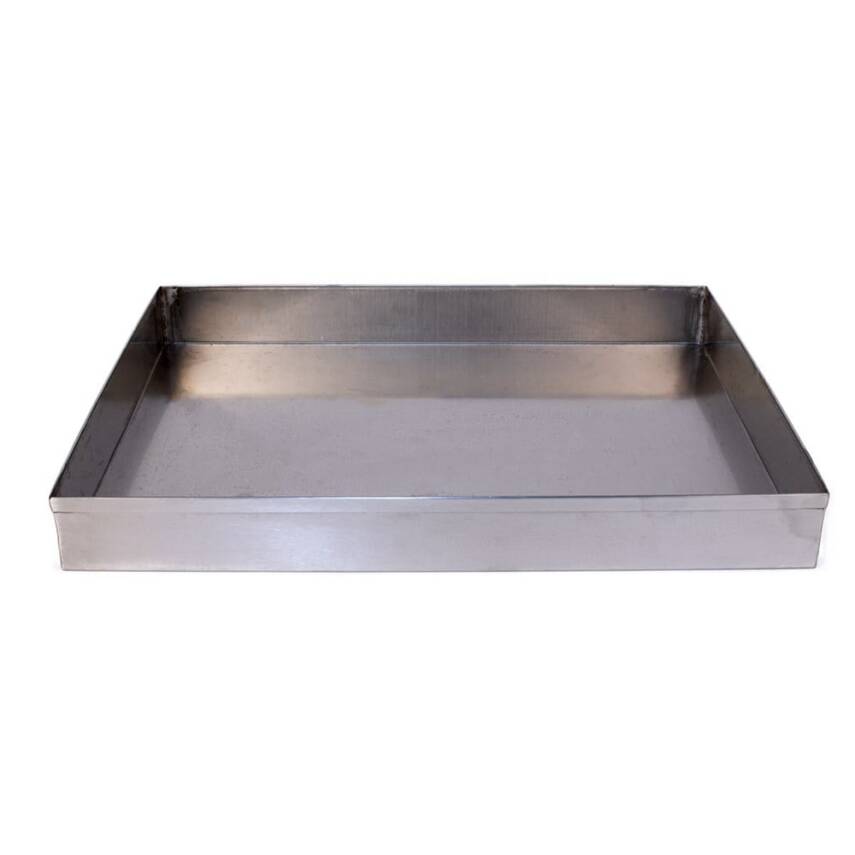 Karin Stainless Steel Marbling Tray 25x35cm - 2