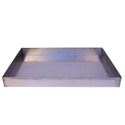 Karin Stainless Steel Marbling Tray 35X50 Cm - 2