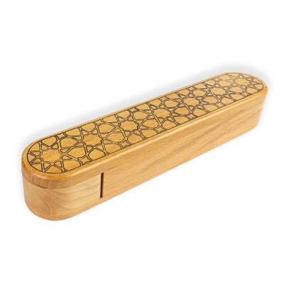 Karin Sürgülü Ahşap Kalemlik Selçuklu Desenleri - 4