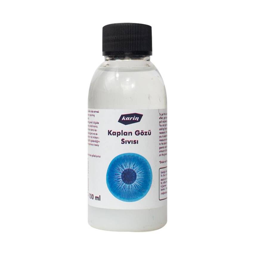 Karin Tiger Eye Effect Liquid For Marbling 100 ml - 1