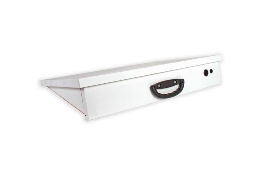 Karin White Wooden Illuminated Table 40X60 Cm - 1
