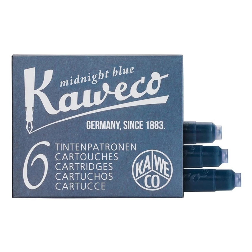 Kaweco Cartridge 6-Pack Blue Black - 1