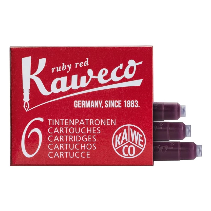 Kaweco Cartridge 6-Pack Red - 1