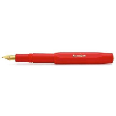 Kaweco Classic Sport Fountain Pen Red Medium Nib - 1