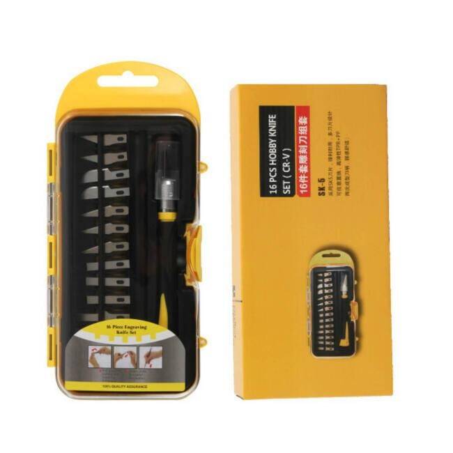 Keep Smiling Hobi Bıçağı Kretuar Seti 16lı TH1005 - 1