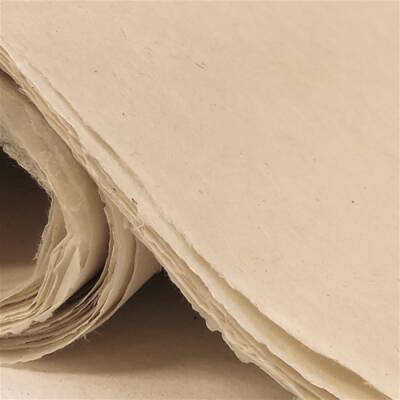 Khadi Cream Color Lokta Paper 30 gsm 50x75 cm - 2