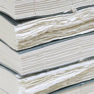 Khadi El Yapımı Çok Amaçlı Resim Defteri 100 gr 21x21 cm Medium - 4