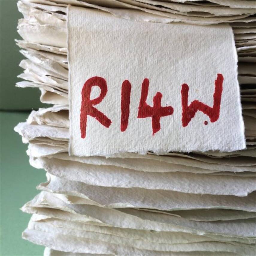 Khadi El Yapımı Kağıt White Rough 640 Gsm 70x100 Cm - 2