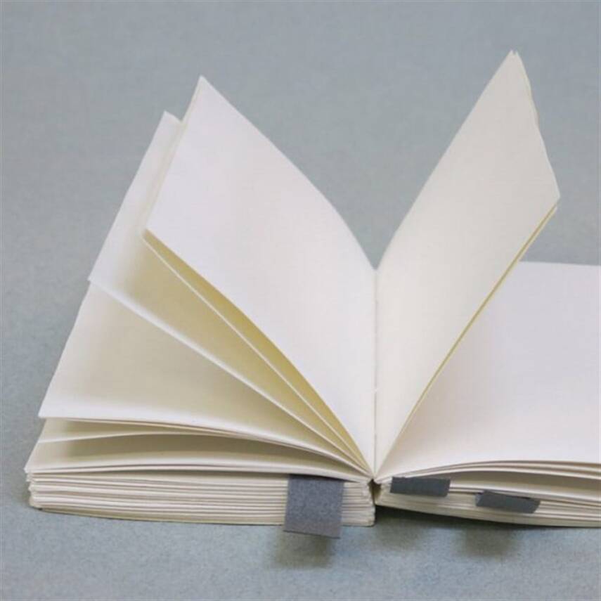 Khadi Handmade Multi-Purpose Drawing Notebook 100 gr 12 cm x 17 cm LBW - 4