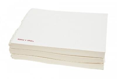 Khadi Handmade Multi-Purpose Drawing Notebook 210 gr 13x16 cm Smooth 19333 - 1