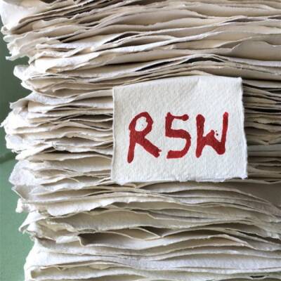 Khadi Handmade Paper 1000 gsm 56x76 cm Rough White - 2