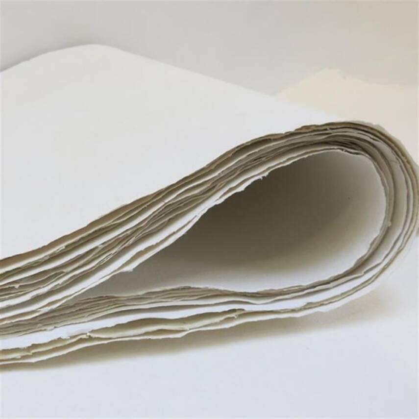 Khadi Handmade Paper Atlas Rough 400 gsm 100x140 cm - 1