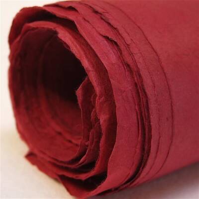 Khadi Nepal Lokta Paper Rose 30 gsm 50x75 cm - 1