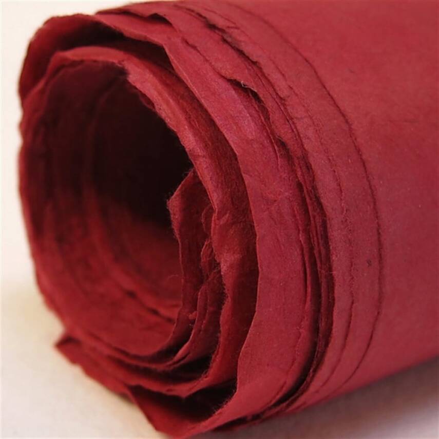 Khadi Nepal Lokta Paper Rose 30 gsm 50x75 cm - 1