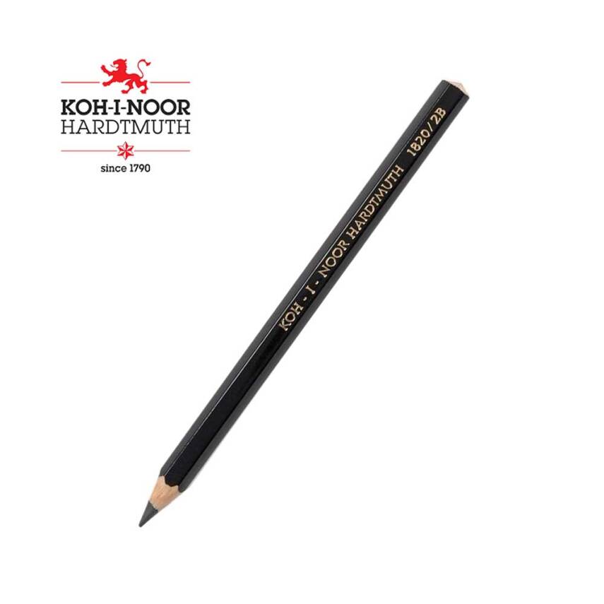 Koh-i Noor 1820 Grade Pencil Jumbo - 2B - 1