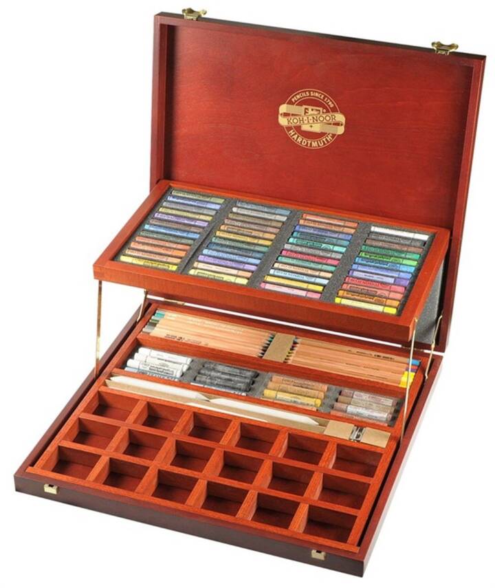 Koh-i Noor 8896-02 Gioconda Artist'S Set Büyük Resim ve Çizim Koleksiyonu 117 Parça - 1