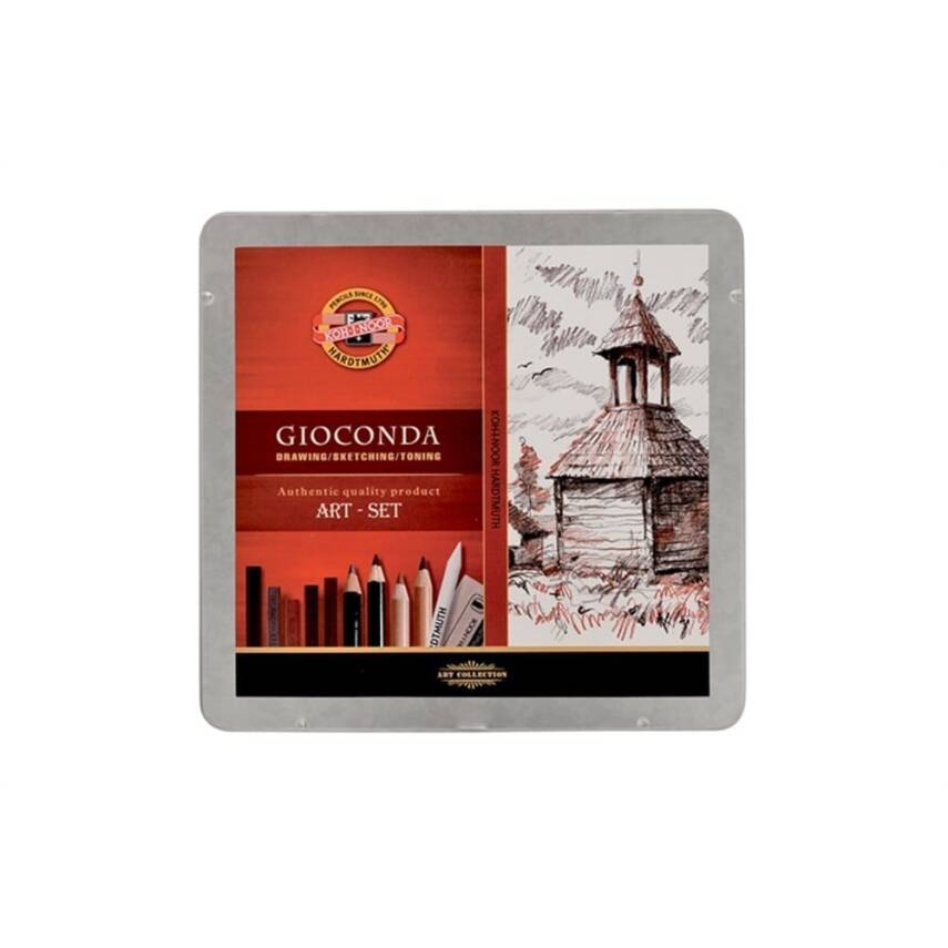 Koh-i-Noor 8899 Gioconda Art Set Karakalem Çizim Seti - 1