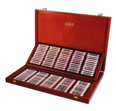 Koh-i Noor Artist Soft Pastel Set 120 Colors Wooden Box - 1