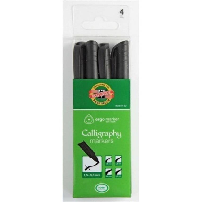Koh-i Noor Calligraphy Pen Set of 4 3514 - 1