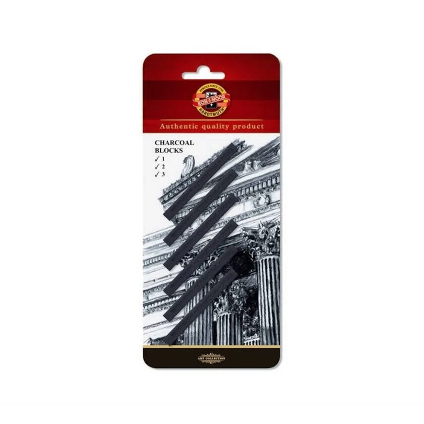 Koh-i Noor Coal Blocks 6-Piece 8683 - 1