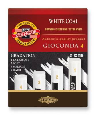 Koh-i Noor Extra White Coals Kalın Beyaz Kömür Füzen 8692-4 - 1