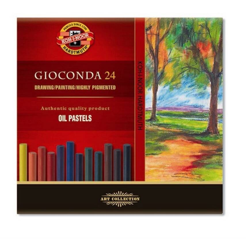 Koh-i Noor Gioconda Pastel Paint Set of 24 N:8354 - 1