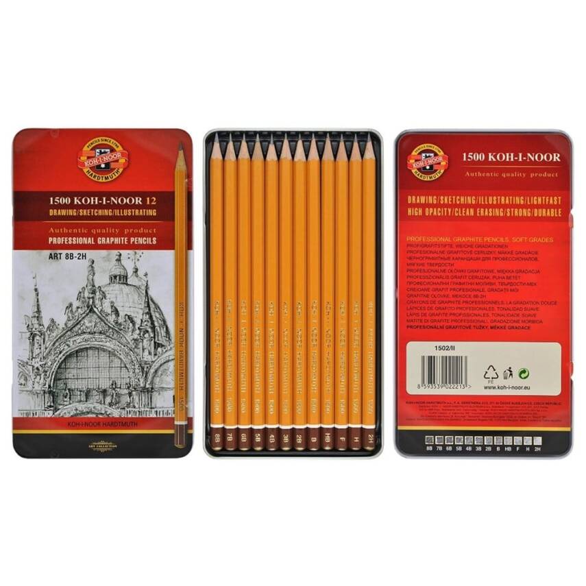 Koh-i Noor Graduated Pencil Set 1502/2-19056 - 1