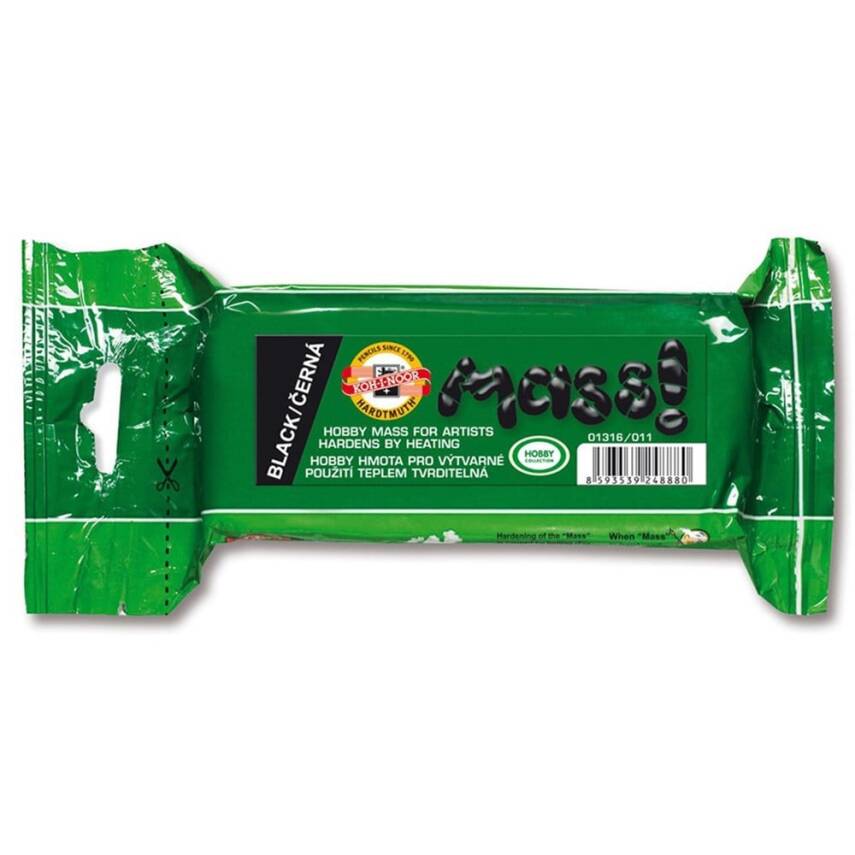 Koh-i Noor Hobby Mass Modelleme Çamuru Black 500 gr - 1
