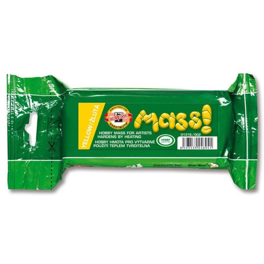 Koh-i Noor Hobby Mass Modelleme Çamuru Yellow 500 gr - 1