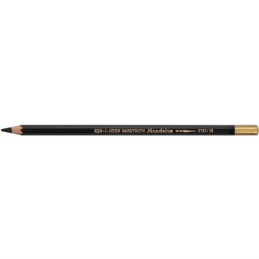 Koh-i-Noor Mondeluz Aquarell Pencil Ivory Black - 1