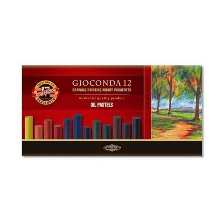 Koh-i Noor Oil Pastel Set of 12 8352 - 1