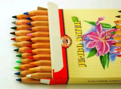 Koh-i Noor Set of Jumbo Colored Pencils 24-pack 2174 N - 2