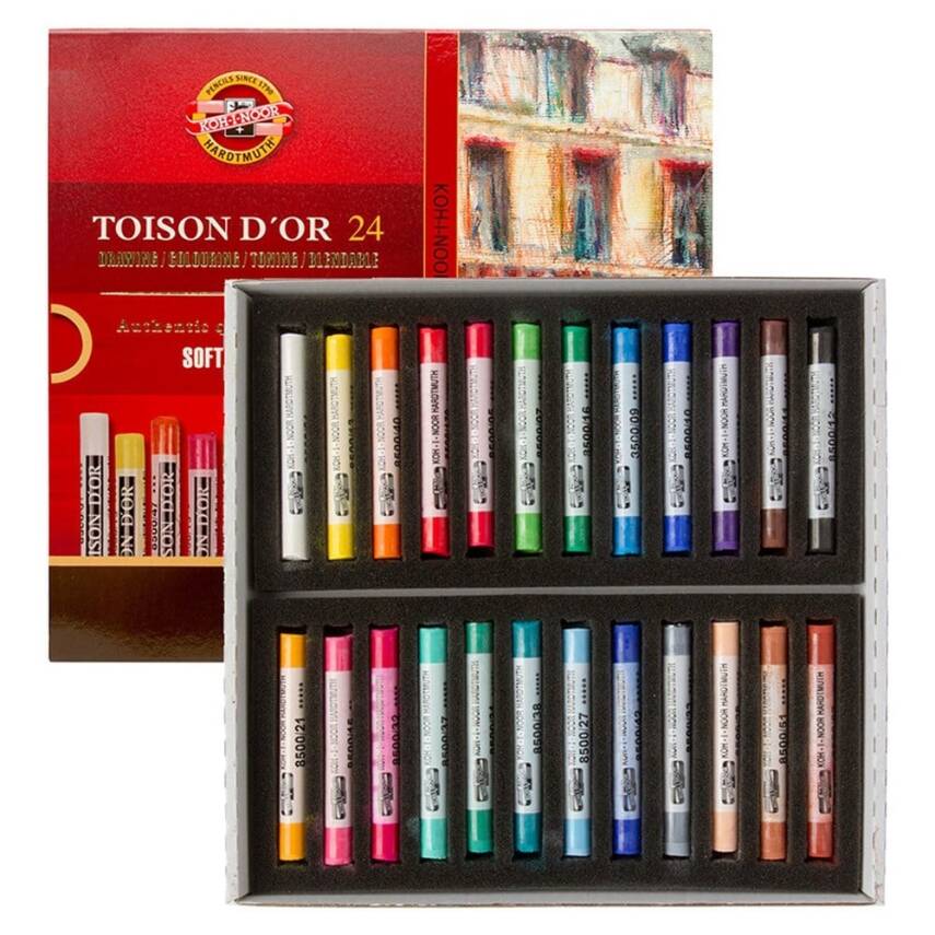 Koh-i Noor Soft Pastel Set 24 pieces 8514 - 1
