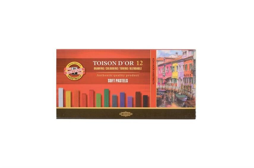 Koh-i Noor Soft Pastel Set 8582 12'li - 1