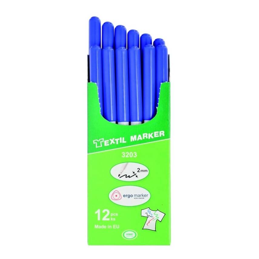 Koh-i Noor Tekstil Kalemi 2 mm Mavi - 1