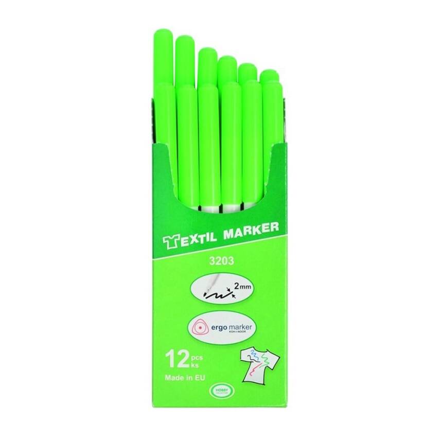 Koh-i Noor Textile Pen 2 mm F. Green - 1