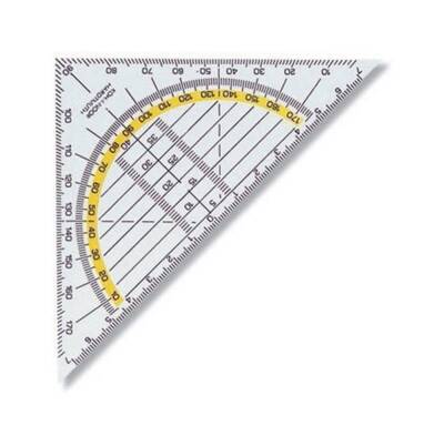 Koh-i Noor Transparent Set Square 45/113