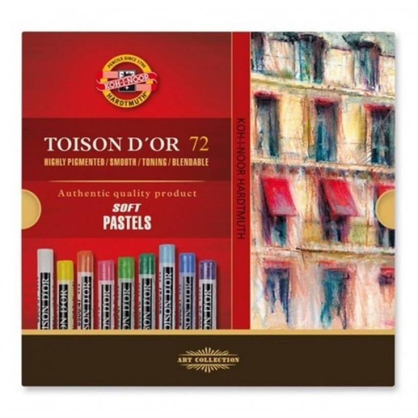 Koh-i NoorToison Dor Soft Pastel Set of 72 8517 72 - 1