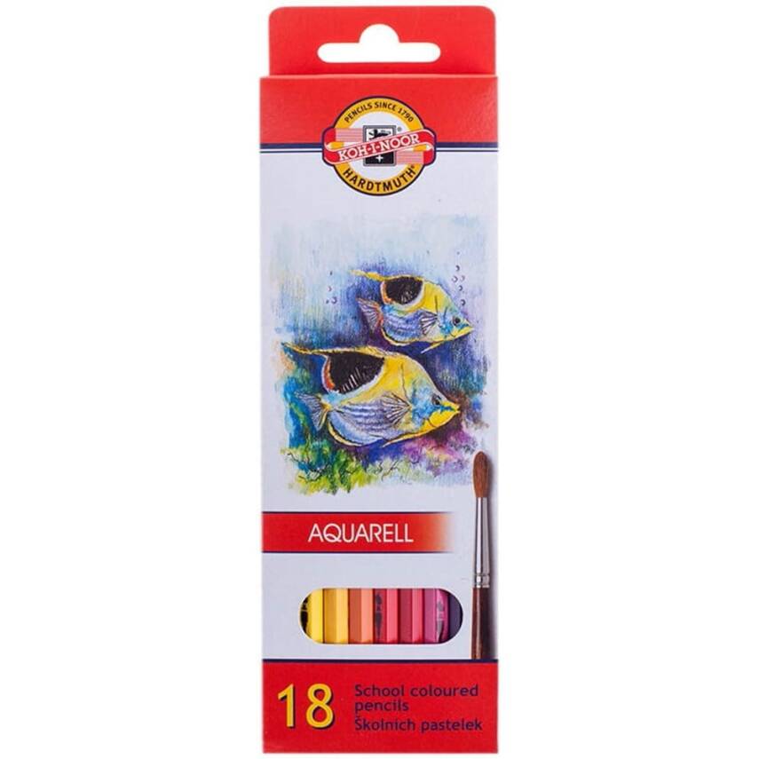 Kohinoor Aquarell Fish 3717 18li - 1