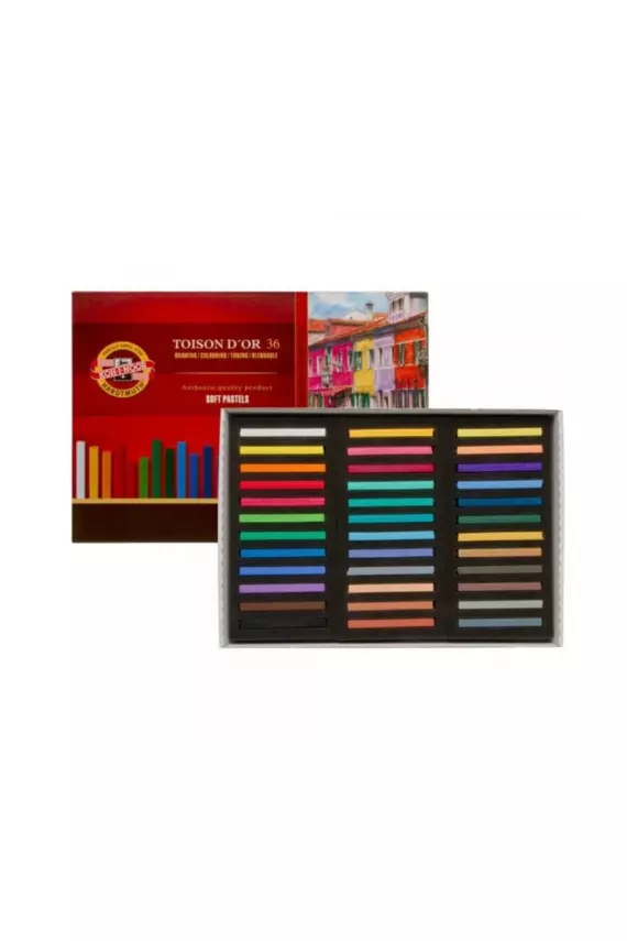 Kohinoor Set Of Artist's Dry Chalks Carre 8585 36 - 1