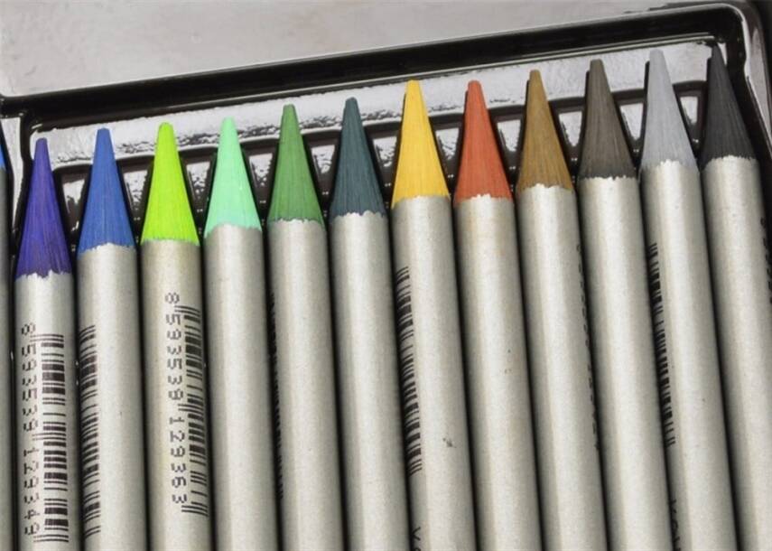 Kohinoor Set Of Woodless Aquarell Coloured Pencils 8784 24 - 3
