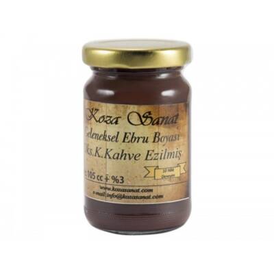 Koza Ezilmiş Ebru Boyası 105 ml Oksit Koyu Kahve (1)