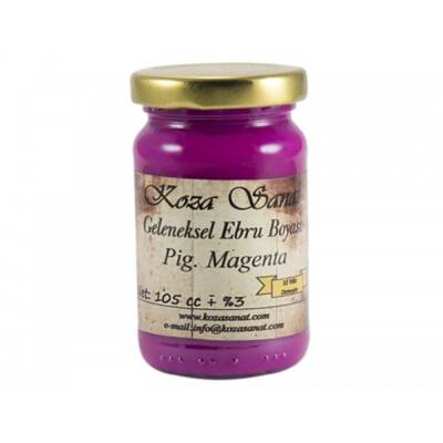 Koza Ezilmiş Ebru Boyası 105 ml Pigment Magenta