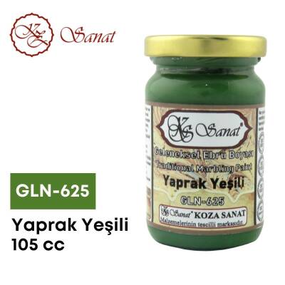 Koza Ezilmiş Ebru Boyası 105 ml Yaprak Yeşili