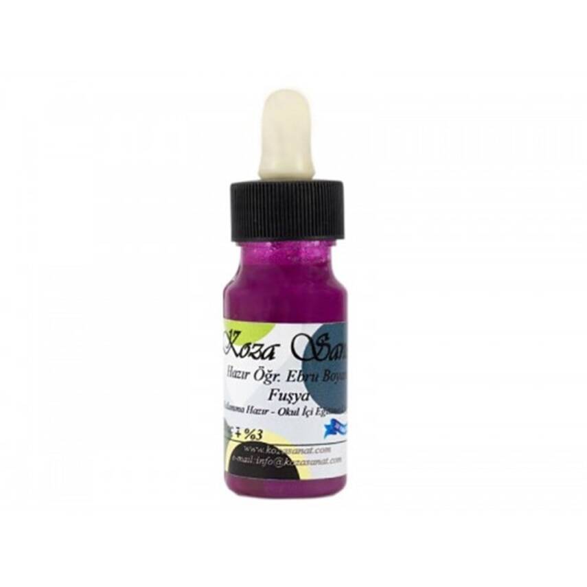 Koza Hazır Ebru Boyası 30 ml Fuşya - 1