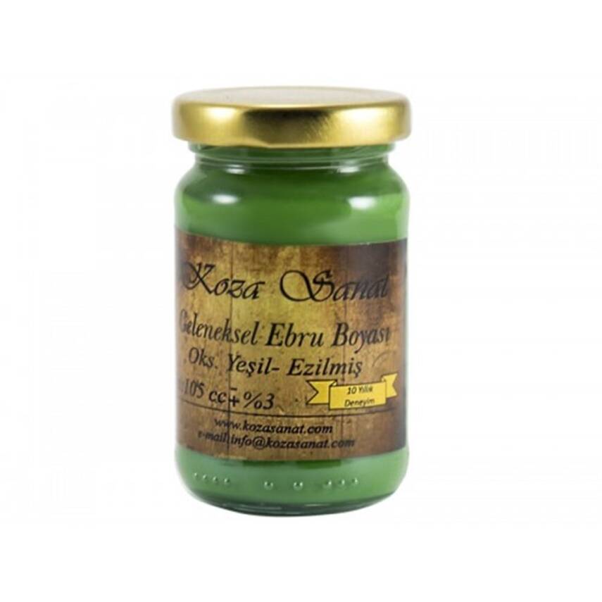 Koza Marbling Paint 105 ml Oxide Green - 2