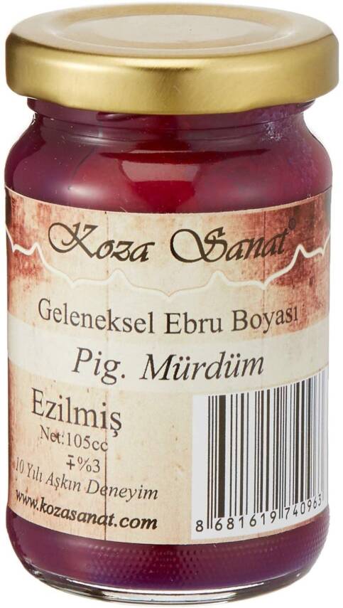 Koza Marbling Paint 105 ml Pigment Damson - 2