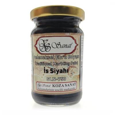 Koza Marbling Paint 105 ml Smoke Black - 2
